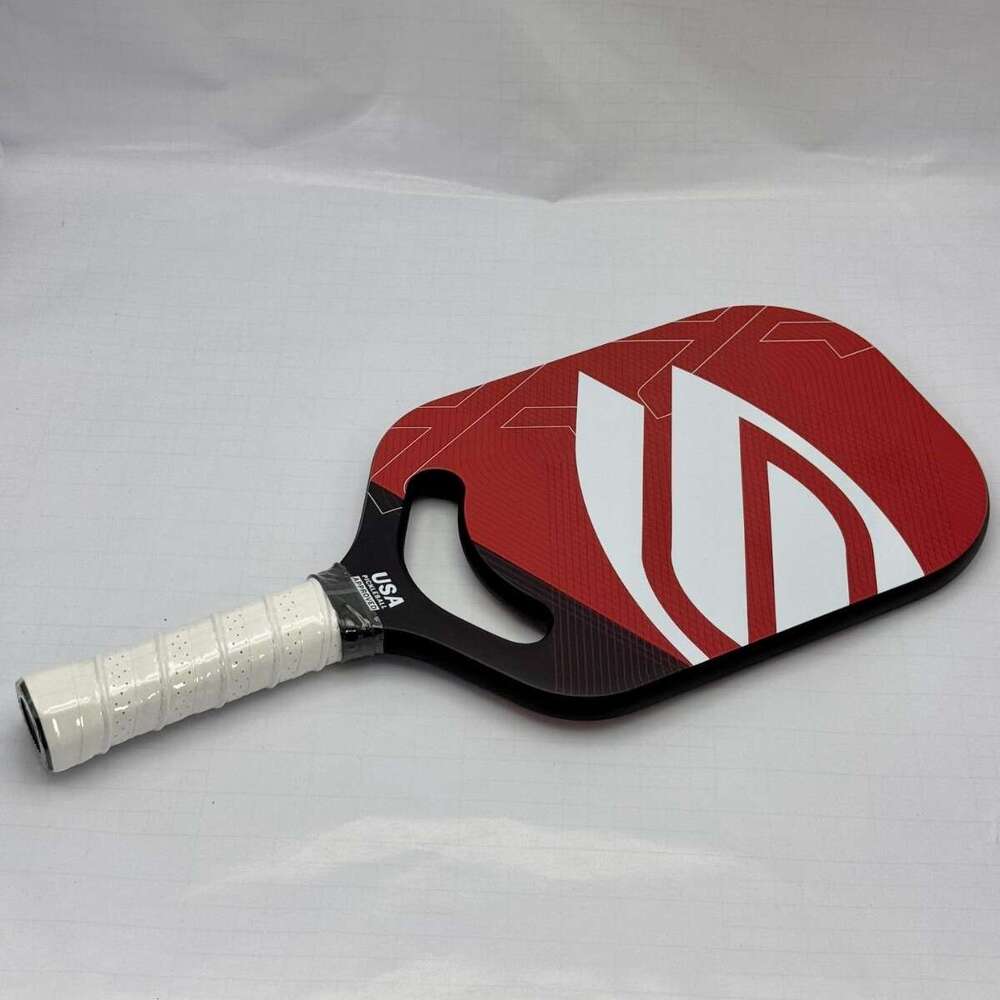 Professional USAPA Certified T700 Carbon Fiber Heat Pressed Smile Hole Rimless Pickleball Paddle