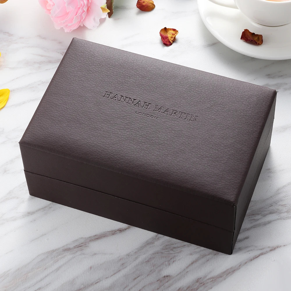 Hannah Martin Watch Box Leather Square Boxes 250819