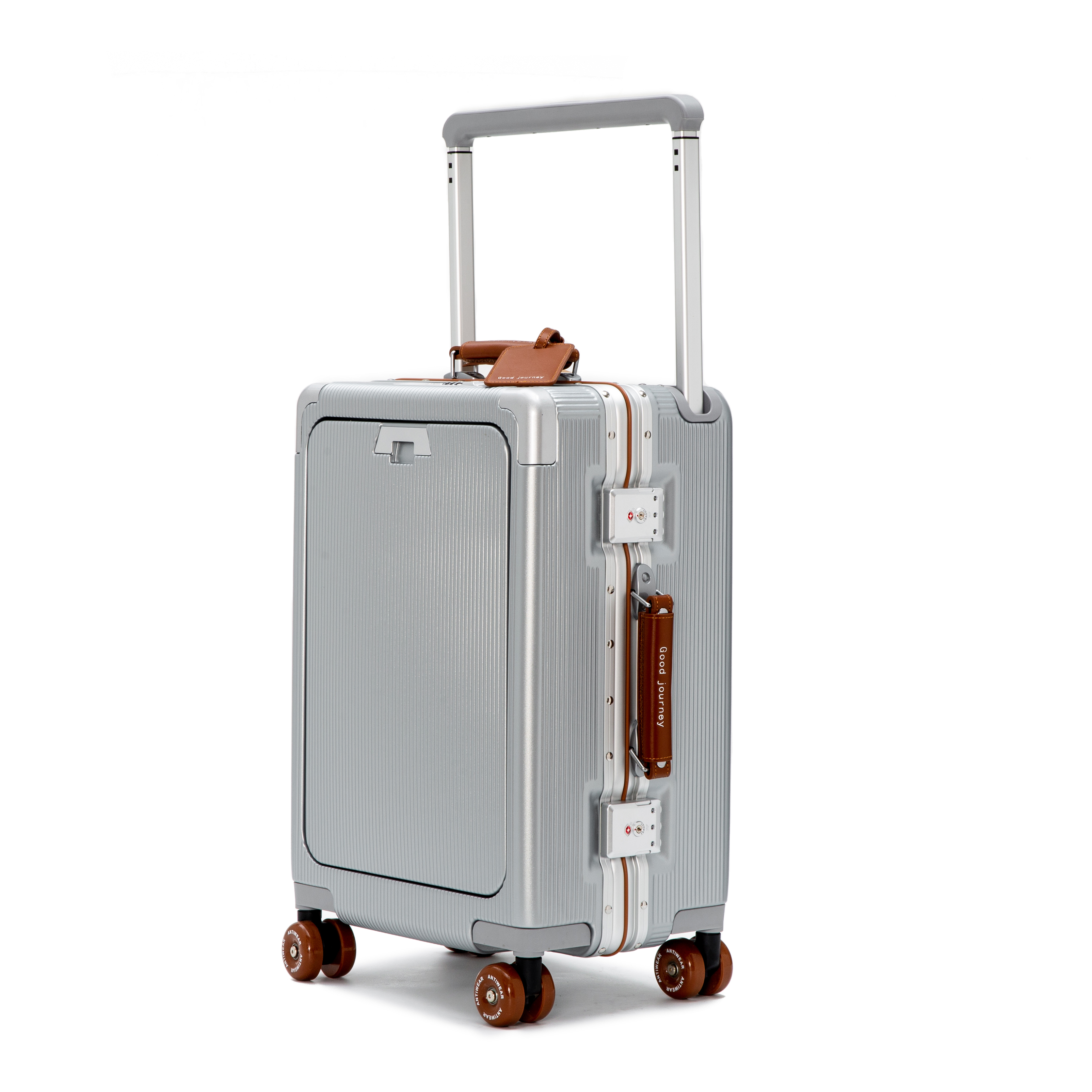 Large Capacity Multifunctional Travel Suitcase - 24 Inch Boarding Luggage with Universal Wheels & Pull Rod