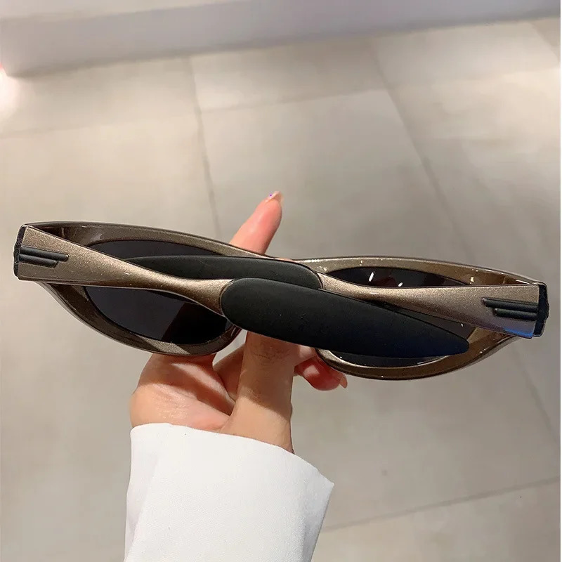 Y2K Sunglasses Women For Men Trend Sun Glasses Vintage Punk Mirror Shades Sport Riding Goggle UV400 Pesca 250815