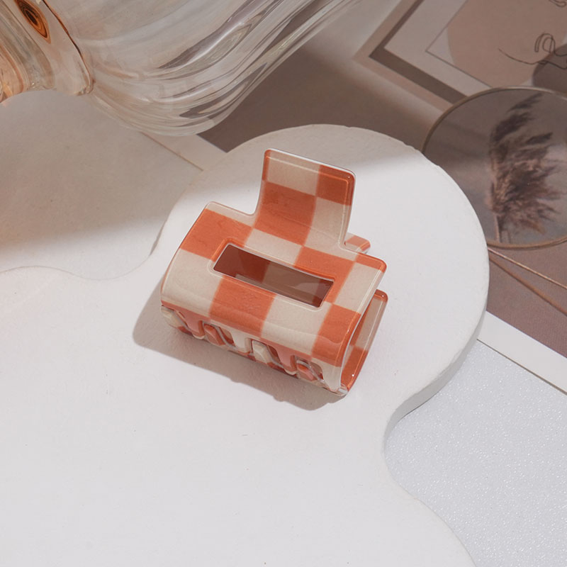 Printed summer fresh shark clip combing hairpin with Korean high-end style feature