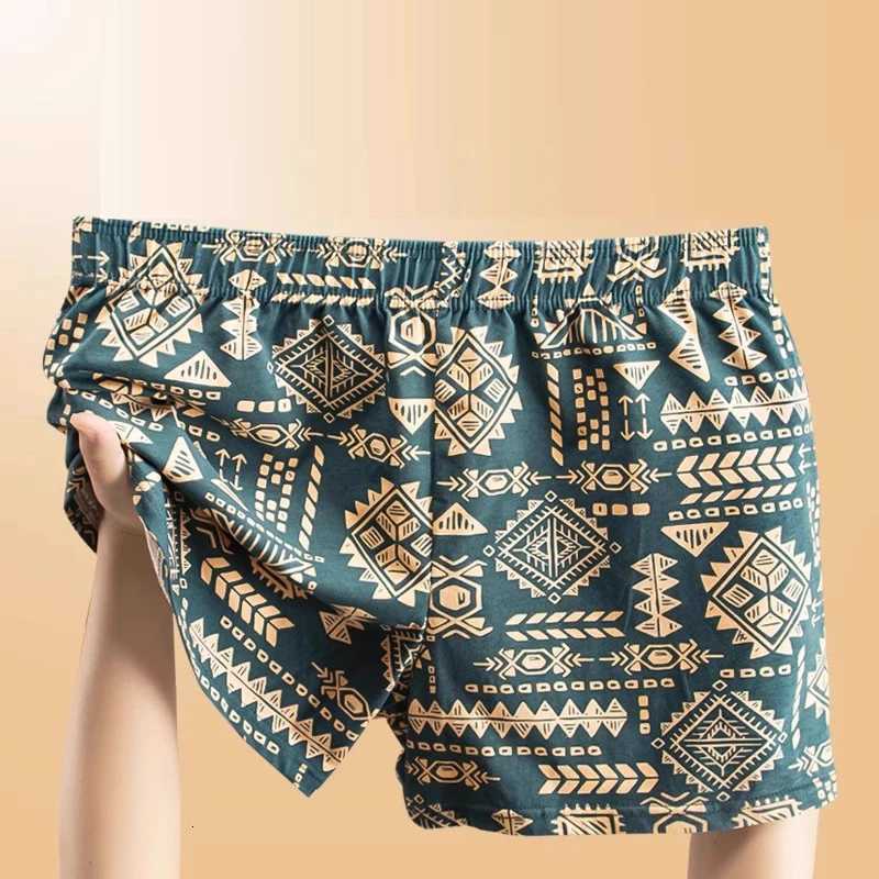 Cotton Mens Underwear Arrow Pants Light American Retro Ethnic Style High-Grade Breathable Summer Boxers Comfortable W250819