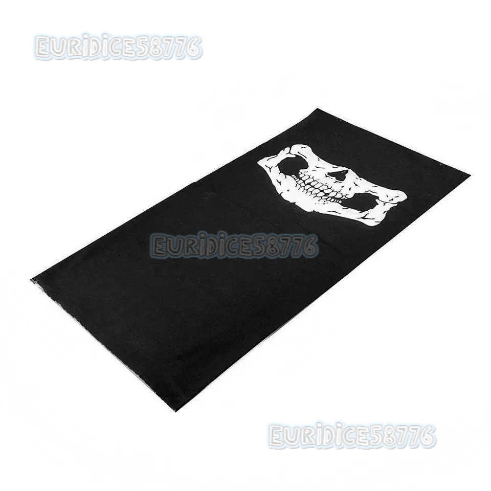 1Pc Outdoor Sports Warmth Riding Mask Halloween Multi-function Hood Variety Skull Seamless Turban Magic Turban Riding Mask H250819