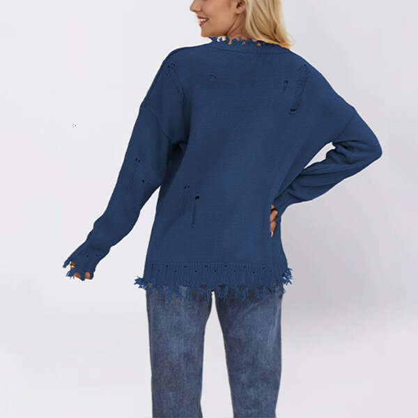 Autumn Winter New Round Neck Independence Day Fashion Sweater For Women B5