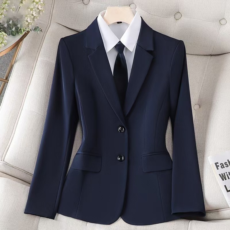 T1482 professional suits for all seasons Korean style work formal business slim fit