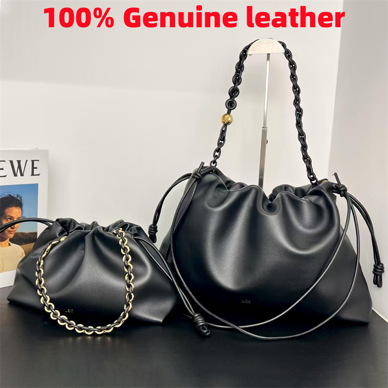 Brand crossbody Designer bags Womens cowhide Flamenco Purse handbags cloud bag Luxury Flamenco Handbag chain Shoulder bag fashion Clutch tote bucket bag