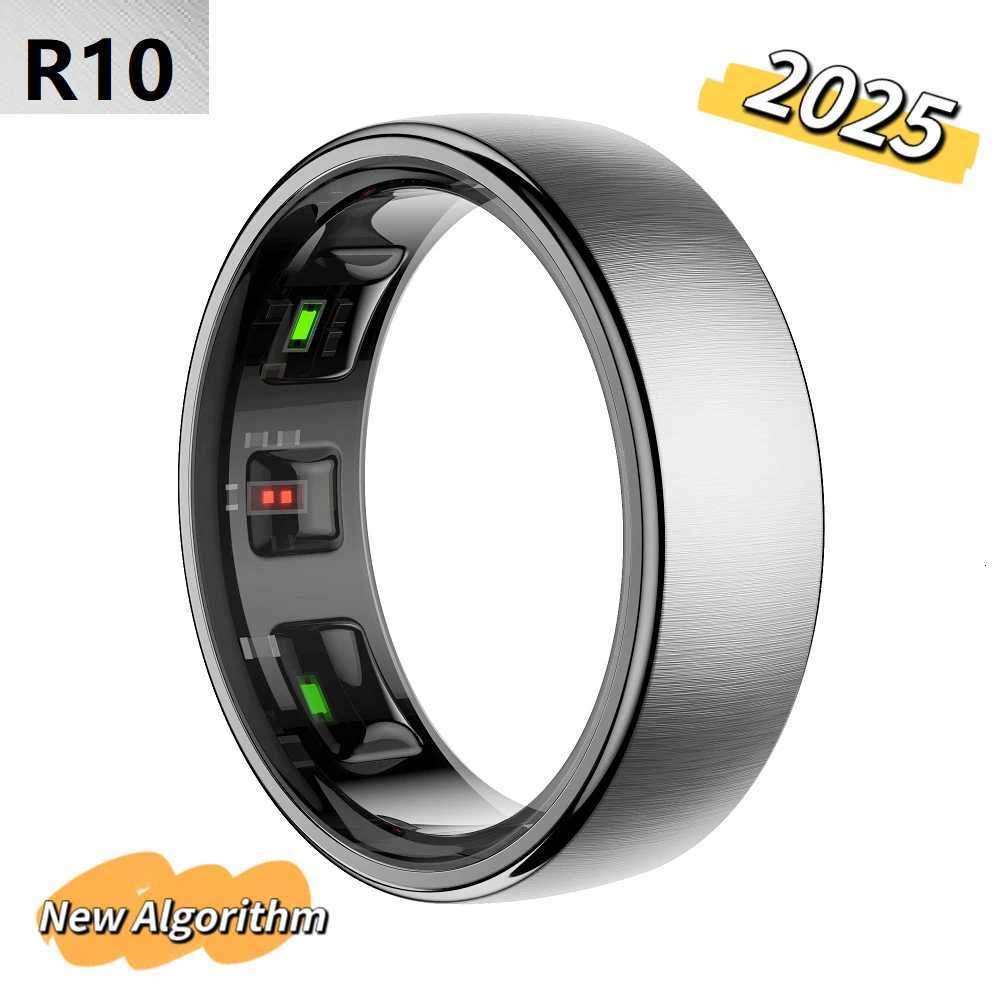 2025 New Couple Rings R10 for Women and Men Stainless Steel Smart Ring Sleep Tracker Fitness Health Monitor for iPhone and Android W250819
