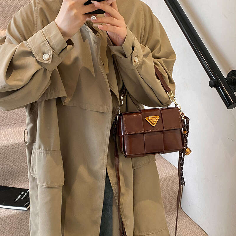 Designer Bag Tote Bag Shoulder Bag Fashion Casual Underarm For Women Winter New Trend Woven Small Square Korean Version Niche Design Shoulder Bag