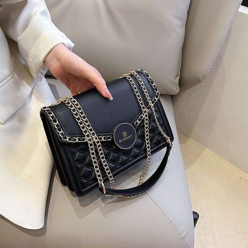 Xiaoxiang Wind Rhombic Chain Bag Women's Foreign Trade Best-selling Ladies underarm high-end niche shoulder bag handbag