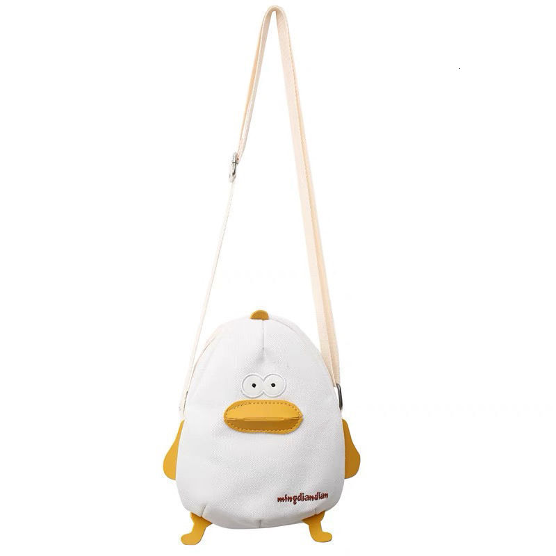 2025 Autumn and Summer Cute Crossbody Bag Fresh Mini Student Soft Girl Cartoon Chicken Bag Japanese Pendant Small Square Bag Women's Crossbody Ba