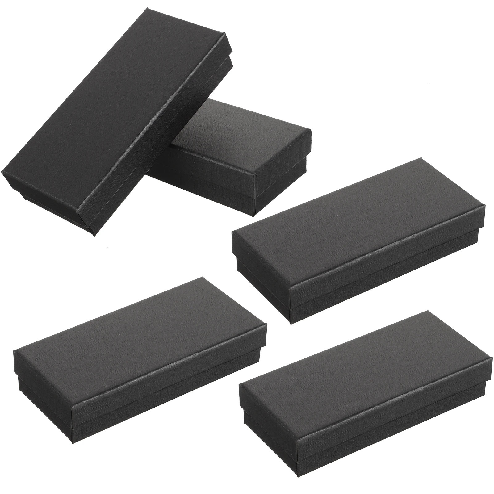 5pcs Single Watch Box Paper Wristwatch Display Case With Sponge Cushion Jewelry Gift Packaging Box Organizer 250819