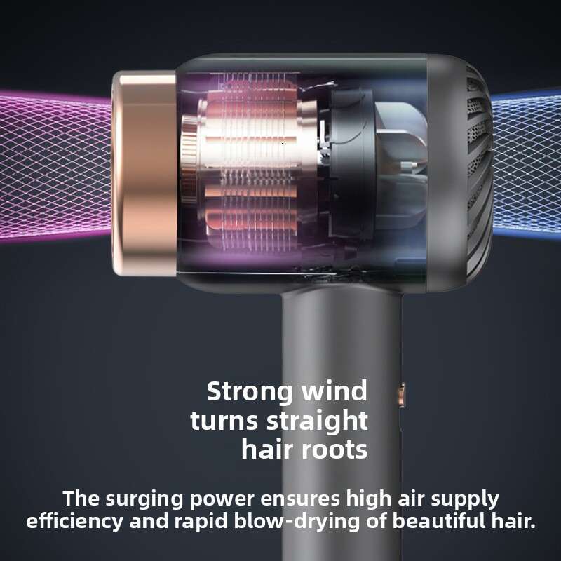 Rechargeable High-Speed Negative Ion Cordless Hair Dryer for Quick and Efficient Home Use