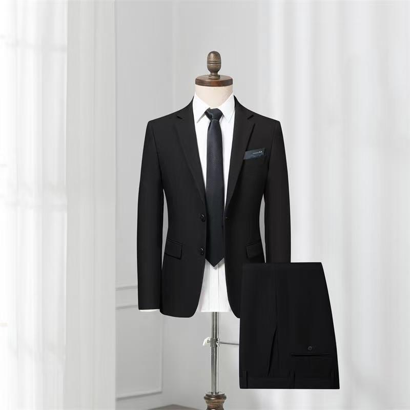 T1480 men's suits groom wedding dress Korean style slim trend small suit business casual professional formal wear men