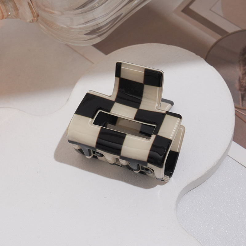 Printed summer fresh shark clip combing hairpin with Korean high-end style feature