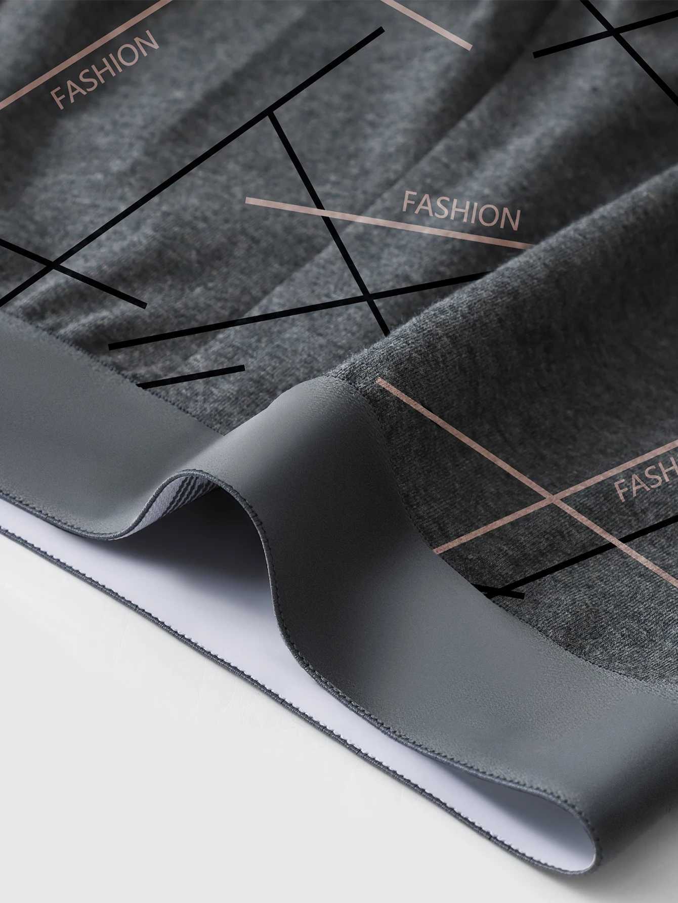 4 Piece Set of Mens Underwear Sports Fitness Pants Breathable Comfortable Long Briefs Athletic Casual Fashion Long Boxer Brief W250819