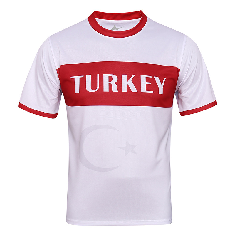 Italy Turkey Ukraine Uruguay fans jerseys breathability