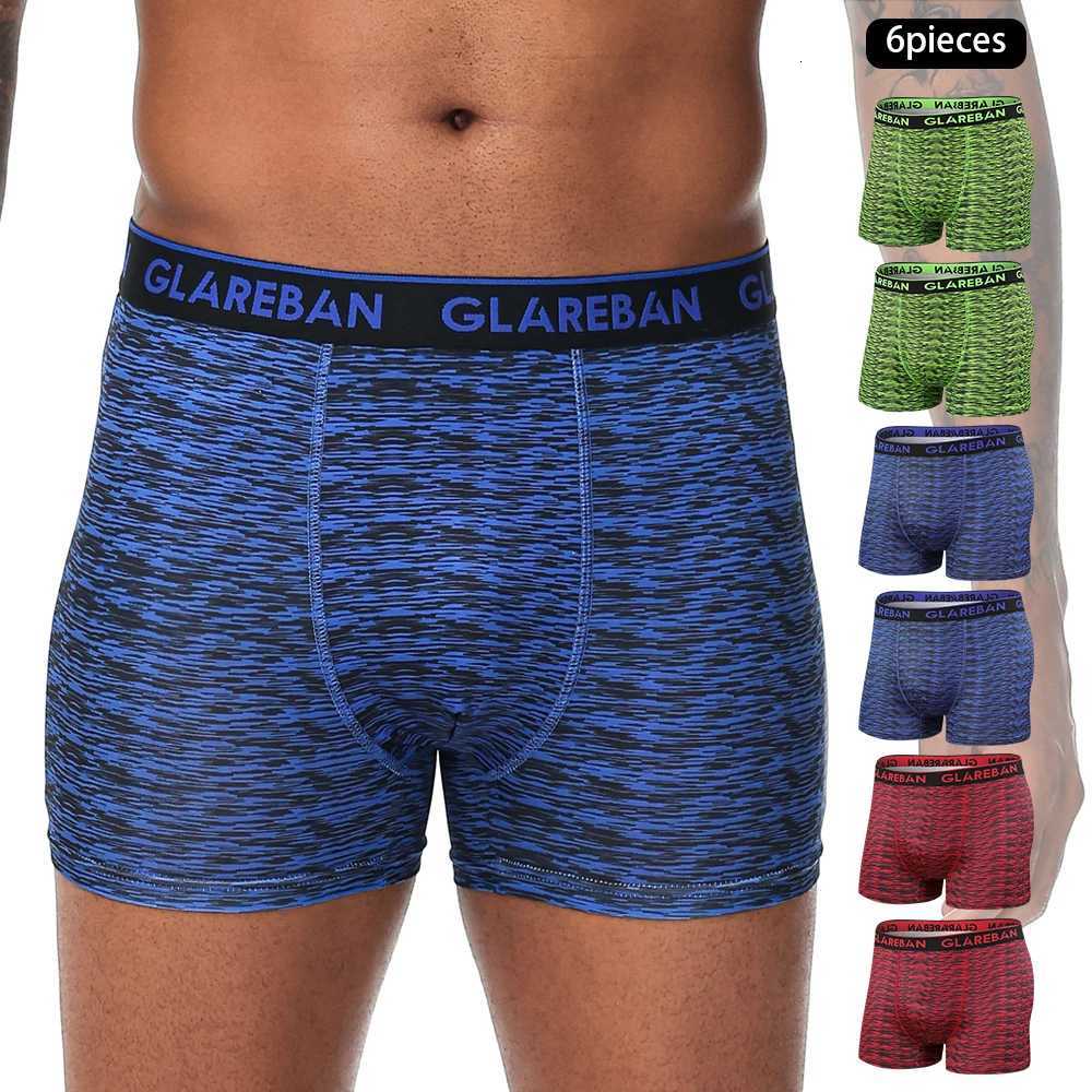 6pcs pack Boxer Shorts Men Underwear Soft Male Underpants for Man Comfortable Boxer Shorts Slips Panties Briefs W250819