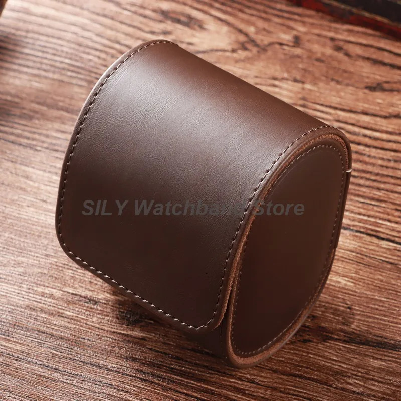 PU Leather Watches Organizer Vintage Watch Display Leather Watch Box Watch Travel Case Portable Classic Display Watches Storage 250819