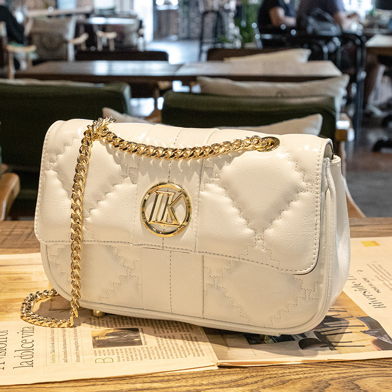 LORDLY KNACK designer bag luxury soft leather casual flap bag versatile high-quality fashion chain handbag for woman