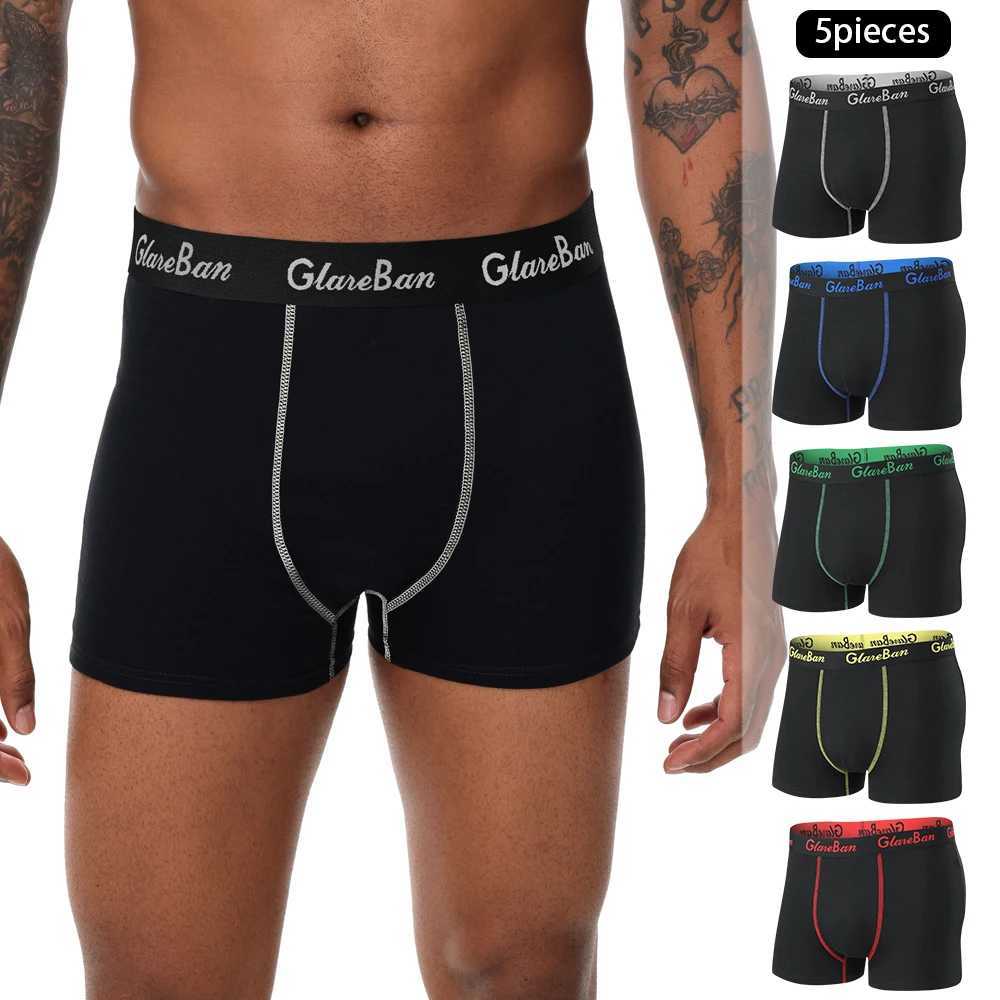 6pcs Pack Cotton Boxer Briefs Men Shorts Underwear for Men Brand and Underpants Homme Luxury Boxer Shorts Box Slip Box W250819