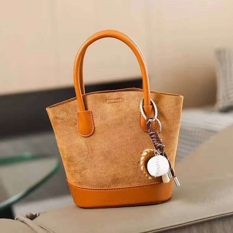 Bucket New Women Handbag Hand Held Tote High Quality Single Shoulder Crossbody Large Capacity Commuter Casual Bag