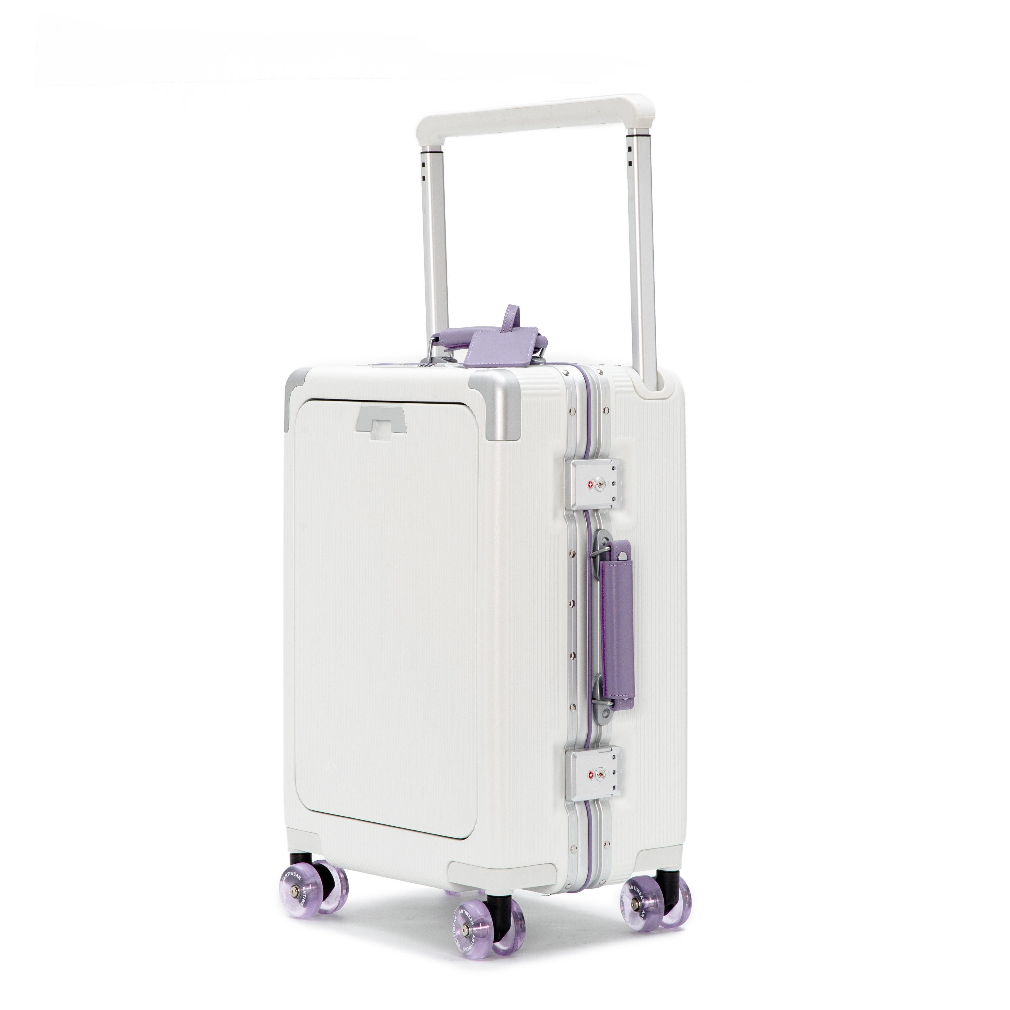 Large Capacity Multifunctional Travel Suitcase - 24 Inch Boarding Luggage with Universal Wheels & Pull Rod
