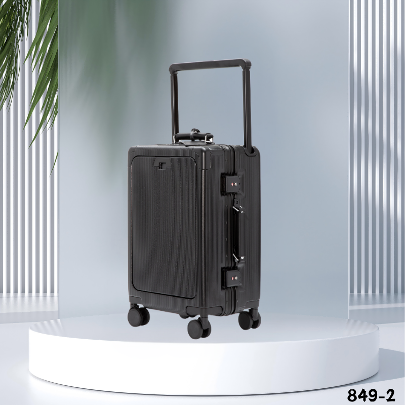 Large Capacity Cross Border Travel Suitcase - Durable Luggage With Universal Wheels & Pull Rod