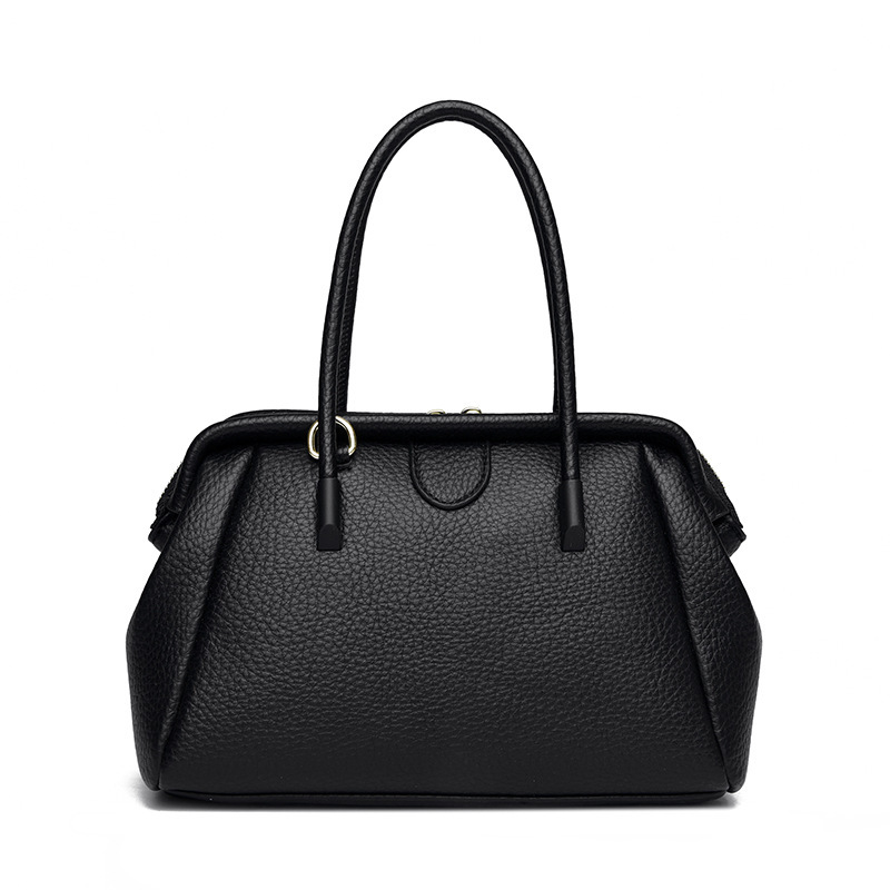 Free shipping designer Women Handbag Fashion Simple Soft Leather Large Capacity Commuter Bag Crossbody Bag Elegant Middle-aged Mom Bag Wholesale