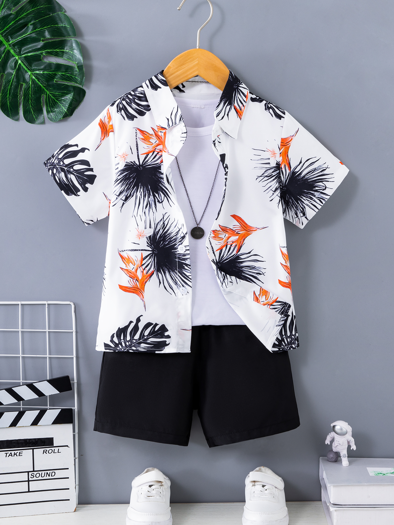 T-shirts Quick Dry Kids Clothing: Gender Neutral Short Sleeves Shirts Featuring Fun Patterns