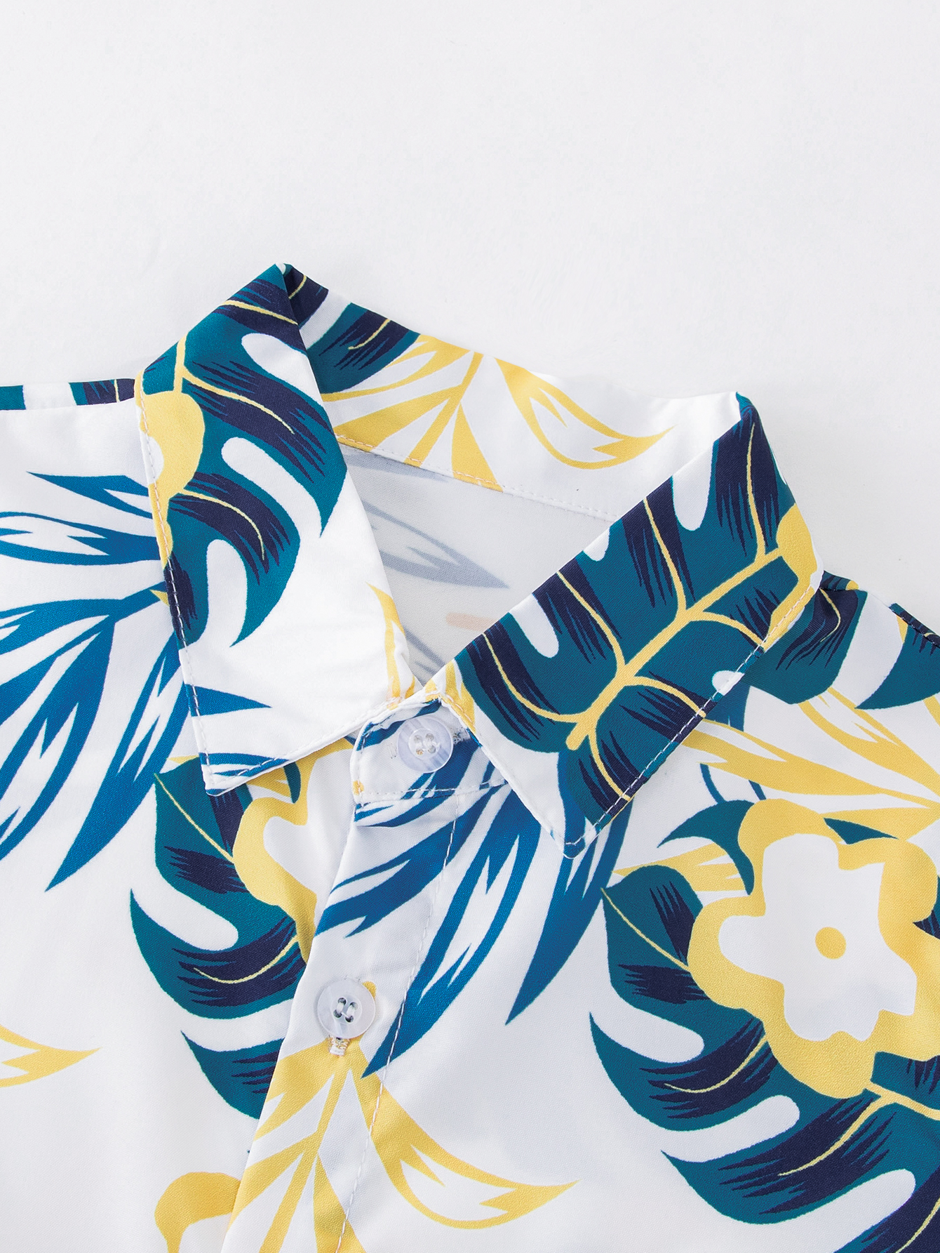 Kids Shirts Breathable Quick-Dry Printed Short-Sleeve Shirt Sets for Boys & Girls