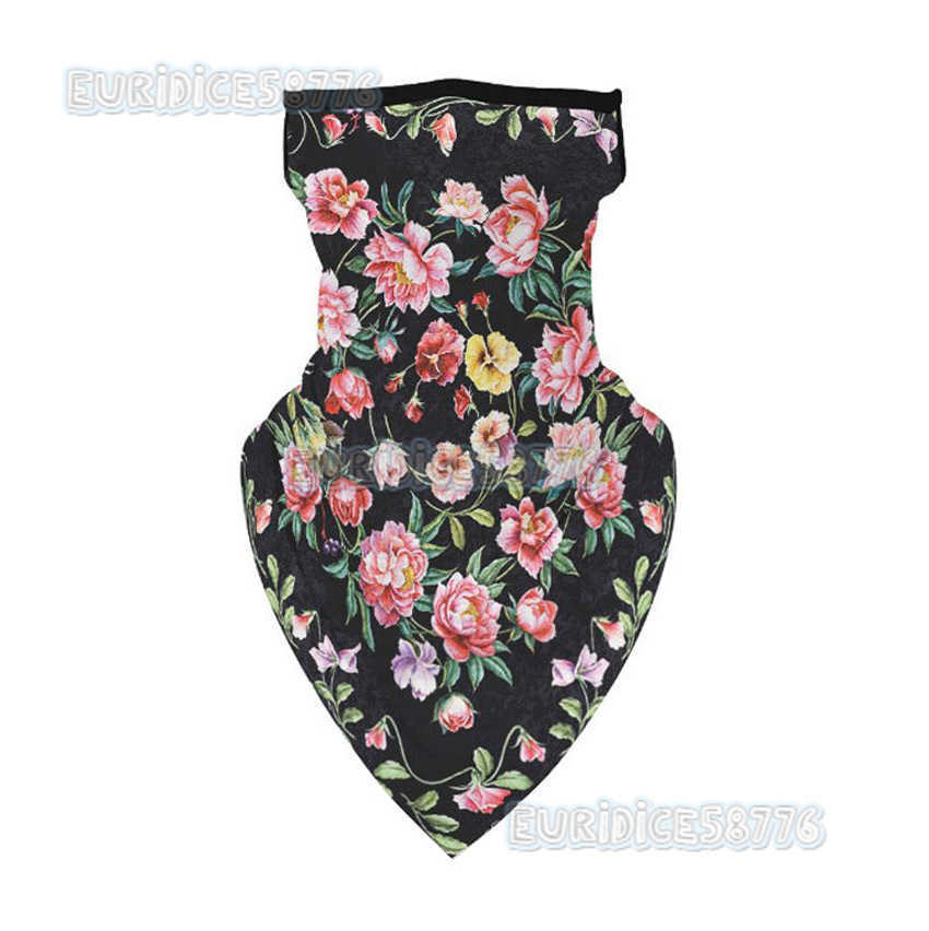 Outdoor Cycling Mesh Cooling Outdoor Cycling Insect-proof Mask Multi-functional Triangle Scarf Good Elasticity H250819