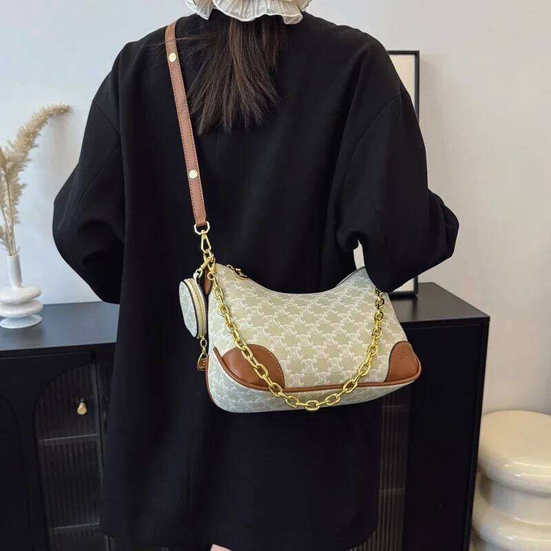 Designer Luxury Famous Designer Elegant Leather Tote Bags Women S Classic Crossbody Shoulder Bag Brand
