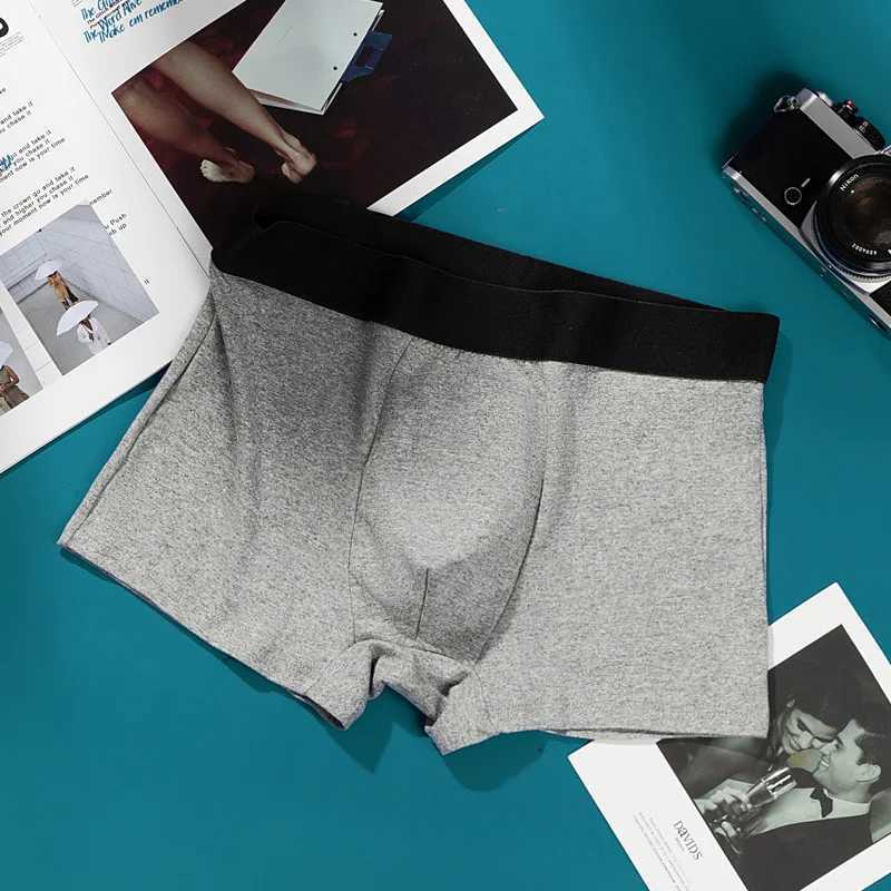 Men Boxer Mens Underwear Breathable Sexy Male Boxer Solid Underpants Comfortable Underwear Mens Boxers Hot L-3XL W250819