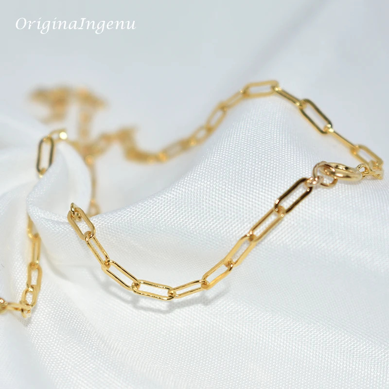 14K Gold Filled Necklace Handmade Gold Choker Boho Chain Collier Femme Kolye Collares Women Jewelry Necklace for Women 250815