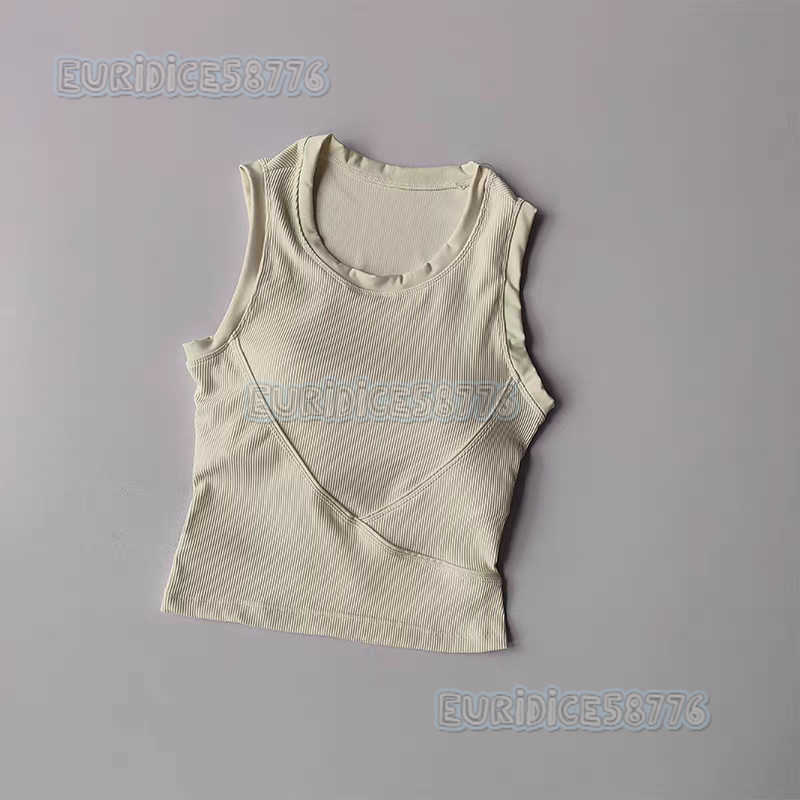 Sports Bra for Outer Wear Slimming Tight Sleeveless Versatile Fitness Vest One-cup Running Top Yoga Vest Summer H250819