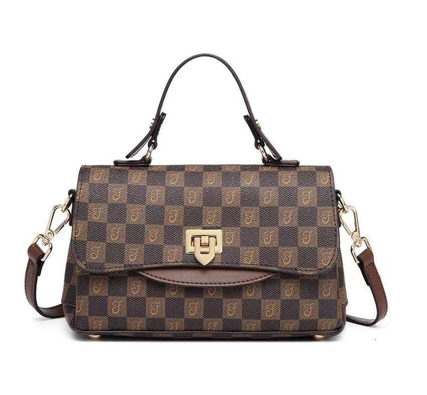 2025 Designer Crossbody Bag for Women Genuine Leather Handbag Small Square Shoulder Bags