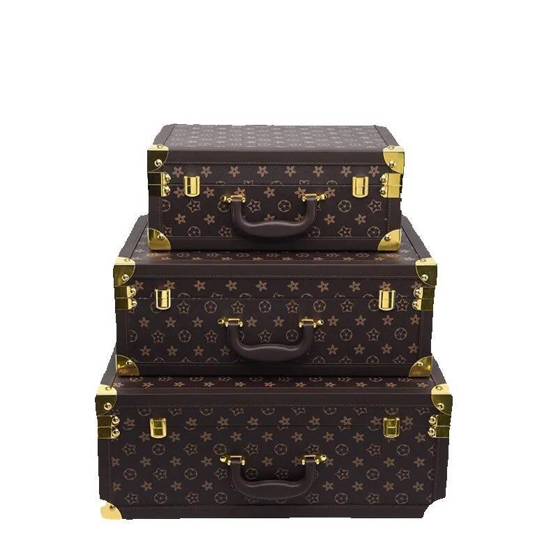 design European-style Lockable Wooden Storage Box for Cloakroom, Study Room, Clothing, Toys ddmythur