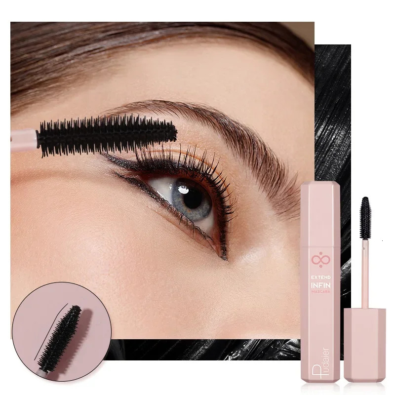 Pudaier Full Fling 24-Hour Waterproof Black Mascara Defining Make Up Non-smudge Eyelash Primer Lashes Long Thick Curly Makeup 250818