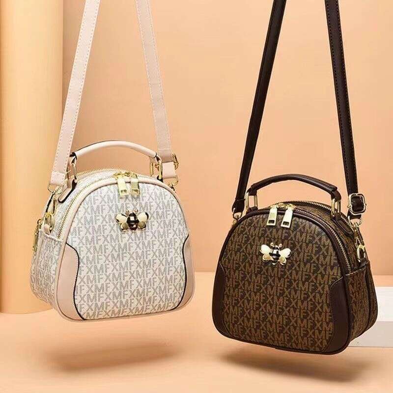 Fashionable foreign style small bag female high end sense 2024 new trendy all match portable net red Messenger single shoulder large