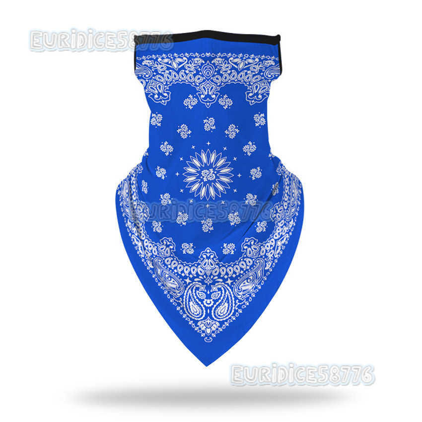 Direct Cross Mirror Ethnic Style Versatile Ear-hanging Headscarf Dustproof Sunproof Anti-slip H250819