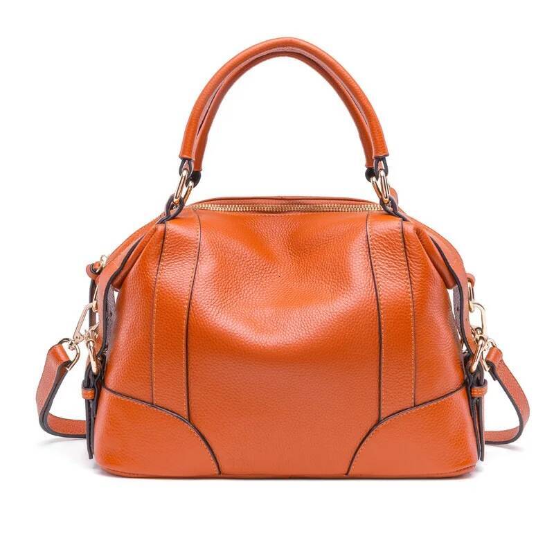 First Layer Of Cowhide Women Handbag 2025 New Design Shoulder Ladies Genuine Leather Female Crossbody Bag Shopping