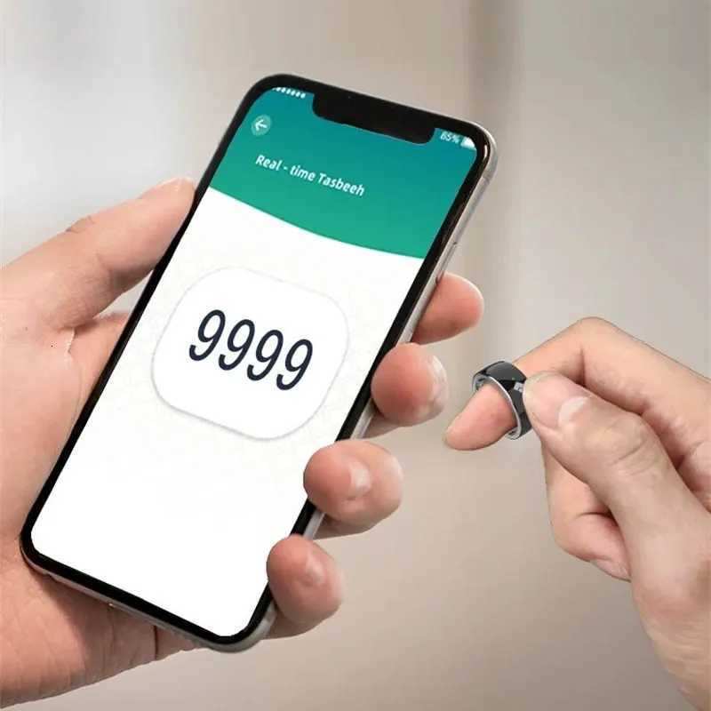 2025 Smart Ring Tasbih Tally Counter Ring for Muslims Men Women Digital Tasbeeh 5 Prayer Time Reminder for Xiaomi Apple W250819