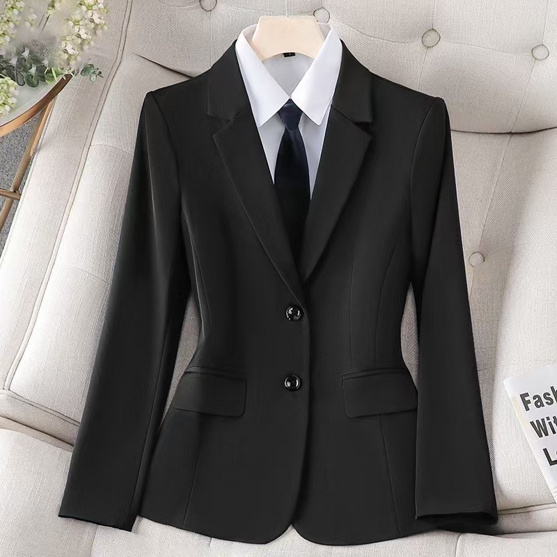 T1482 professional suits for all seasons Korean style work formal business slim fit