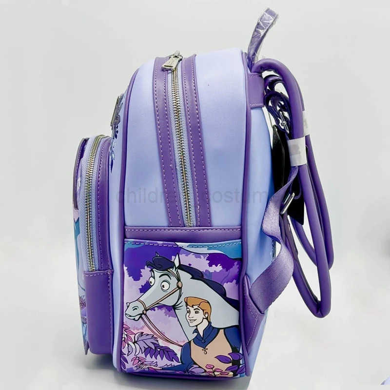 Disney Loungefly Sleeping Beauty 65th Anniversary Mini Backpack Princess Aurora Dancing Backpack W250819