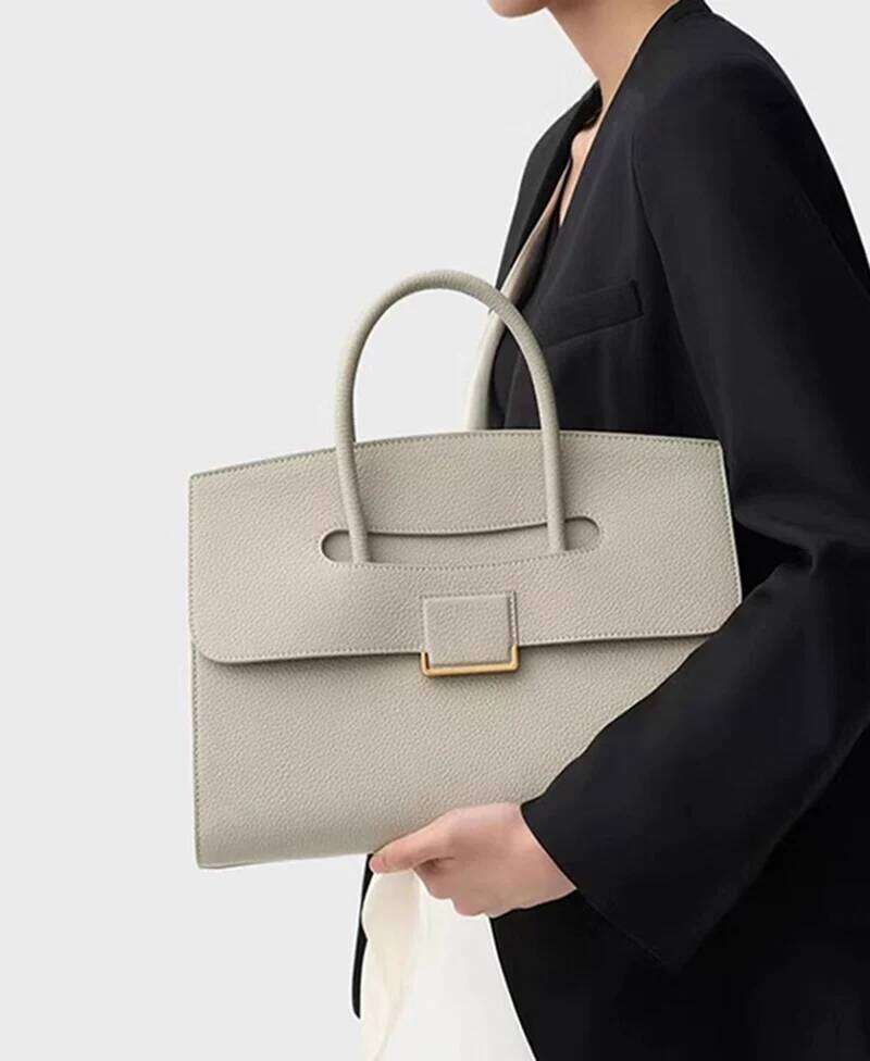 Fashion Lady Commuter Tote Bags Classic Large Capacity Versatile Women Handbags PU Leather Shoulder Bag