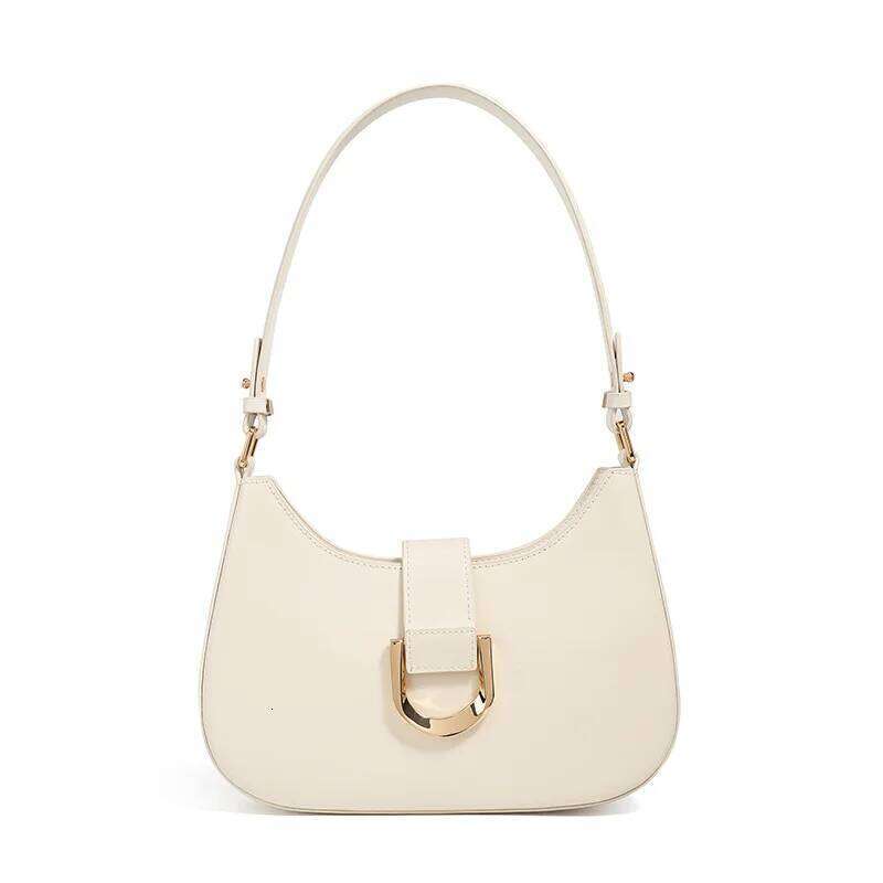 Genuine Leather Niche Design Underarm Shoulder Bags For Women Trend Fashion Crossbody Purses Saddle Ladies Handbags