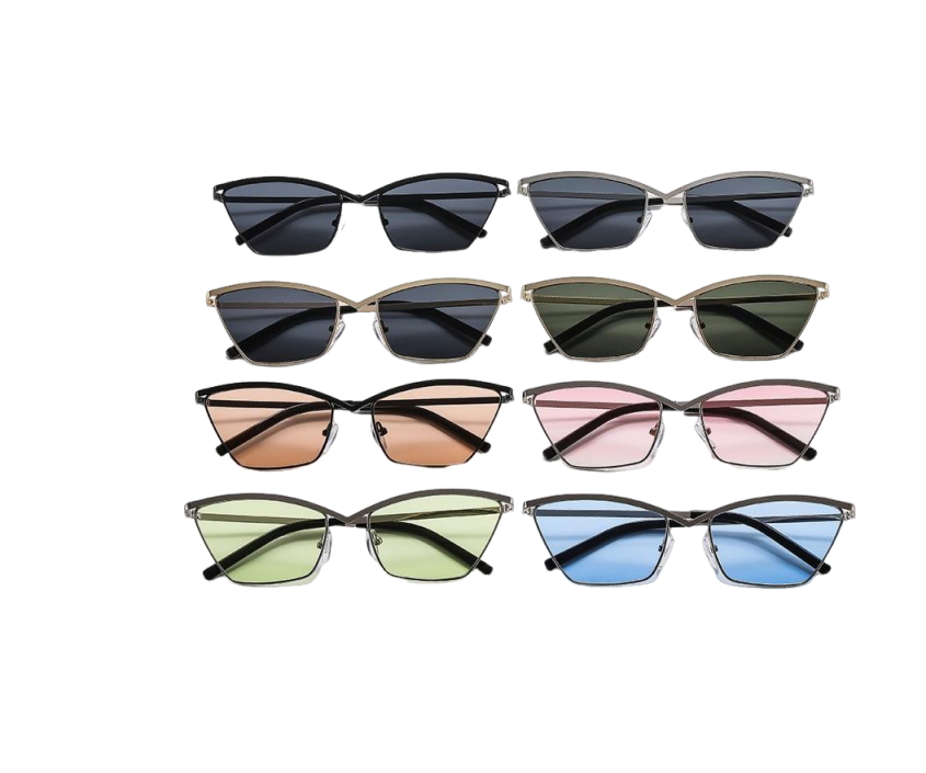 Designer Sunglasses For Women Sunglasses UV400 Protection Eye Cat Sunglasses Luxury Polarized Goggle Pilot Alloy Frame Eyewear P3021