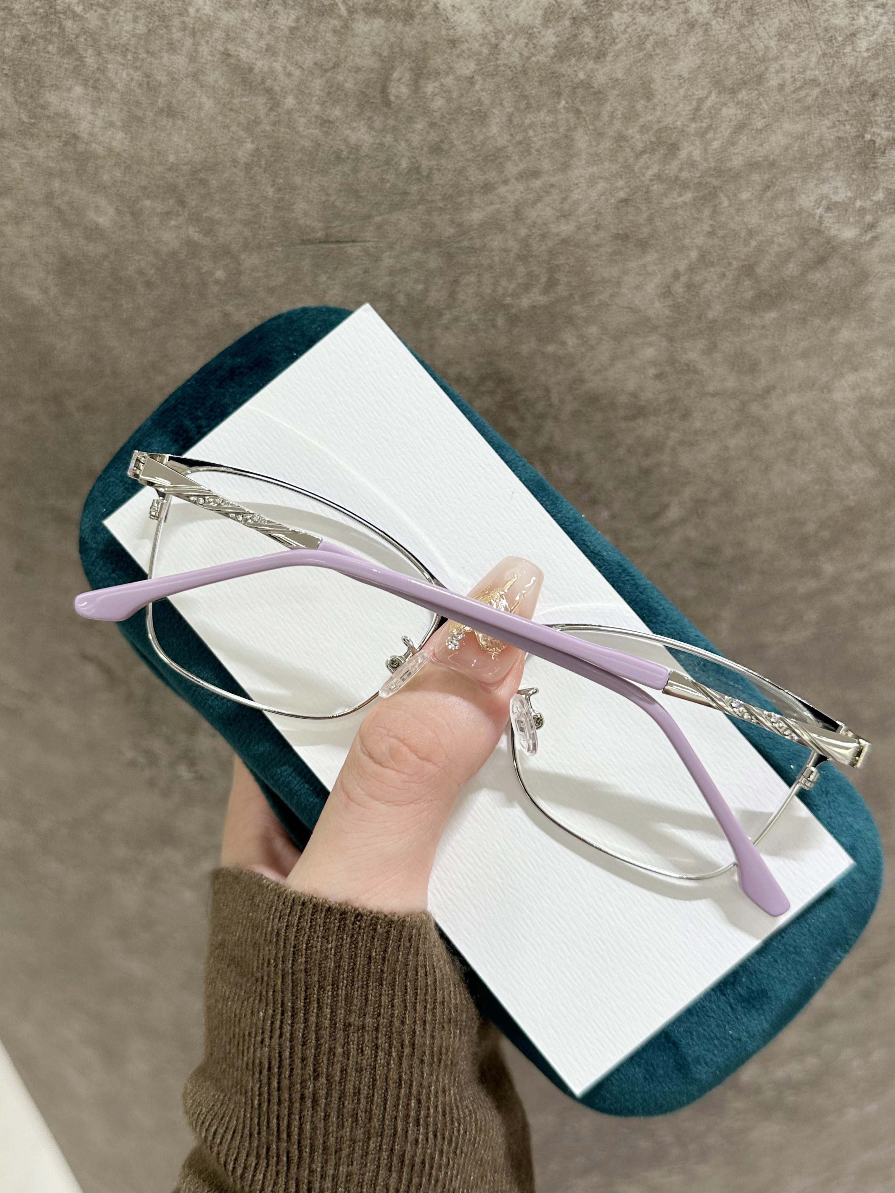 New fashionable business casual retro metal eyeglass frames G95-291