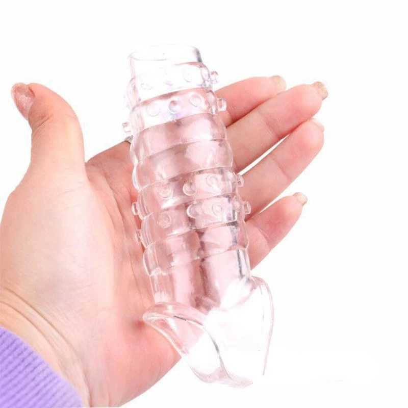 11cm Penis Enlargement Sleeve Glans Expose Prostate Massage Penis Extender Sex Toys for Couples Delay Time Adult Toys XJ250819