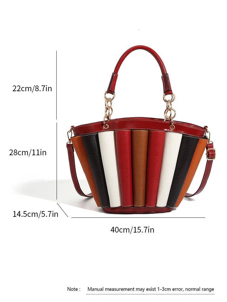Bag Woman Capacity Leather Purse Fashion Designer Top Handbags Women Crossbody Large Bags For Women,Metal Handle